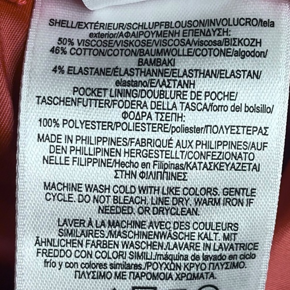 Brooks Brothers Pink Cropped Trouser Chino Ankle Pants Women’s Size 10 - Picture 8 of 13